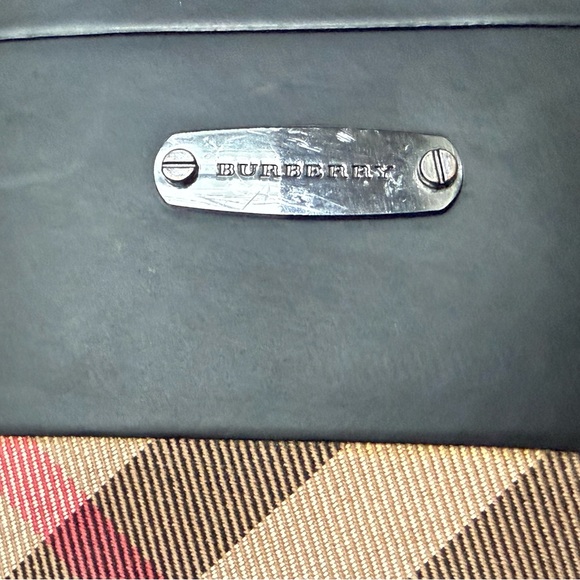 Authentic Burberry Nova Check Rain Boots Size 6.5 | Classic Plaid | Black Rubber - Picture 12 of 15